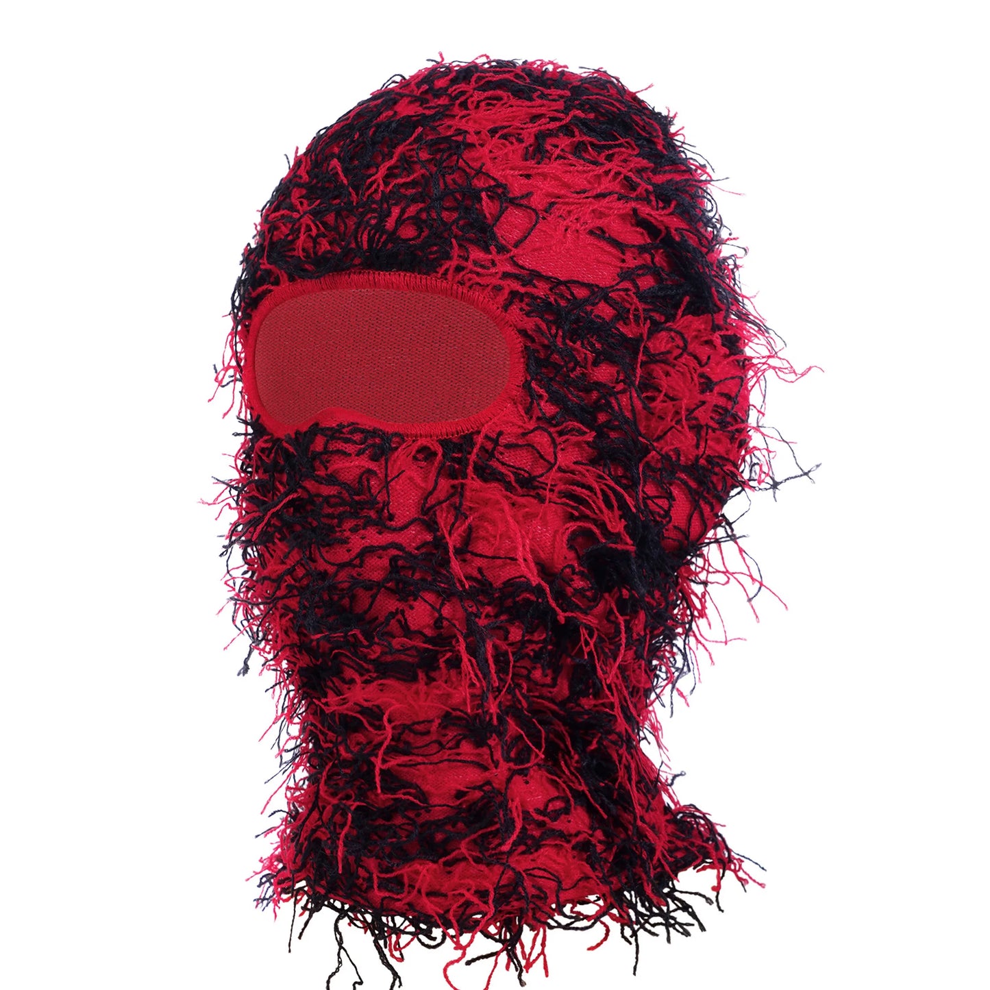 FPG x Distressed Knitted Full Face Ski Mask