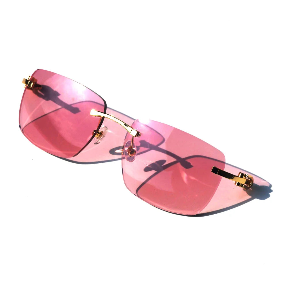 Photochromic Sunglasses White Black Buffalo Horn