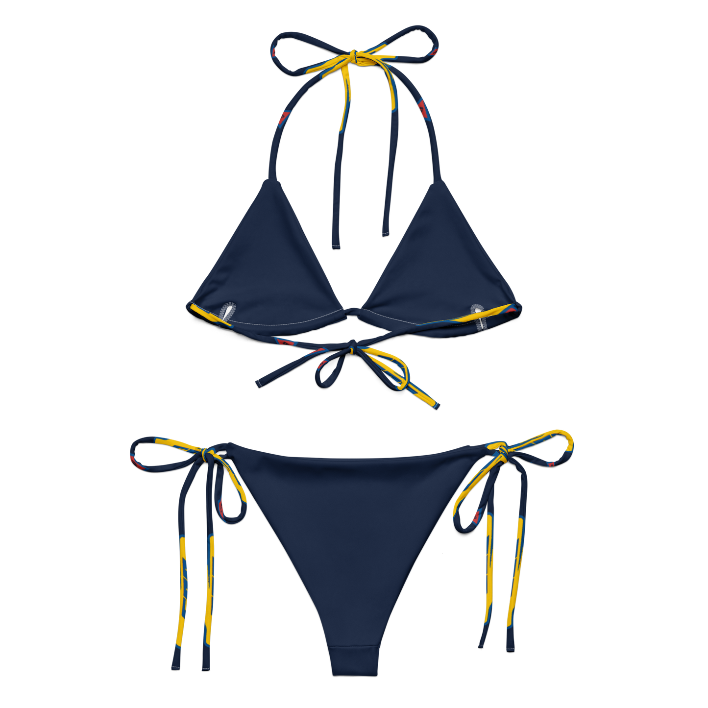 FPG All-over print string bikini