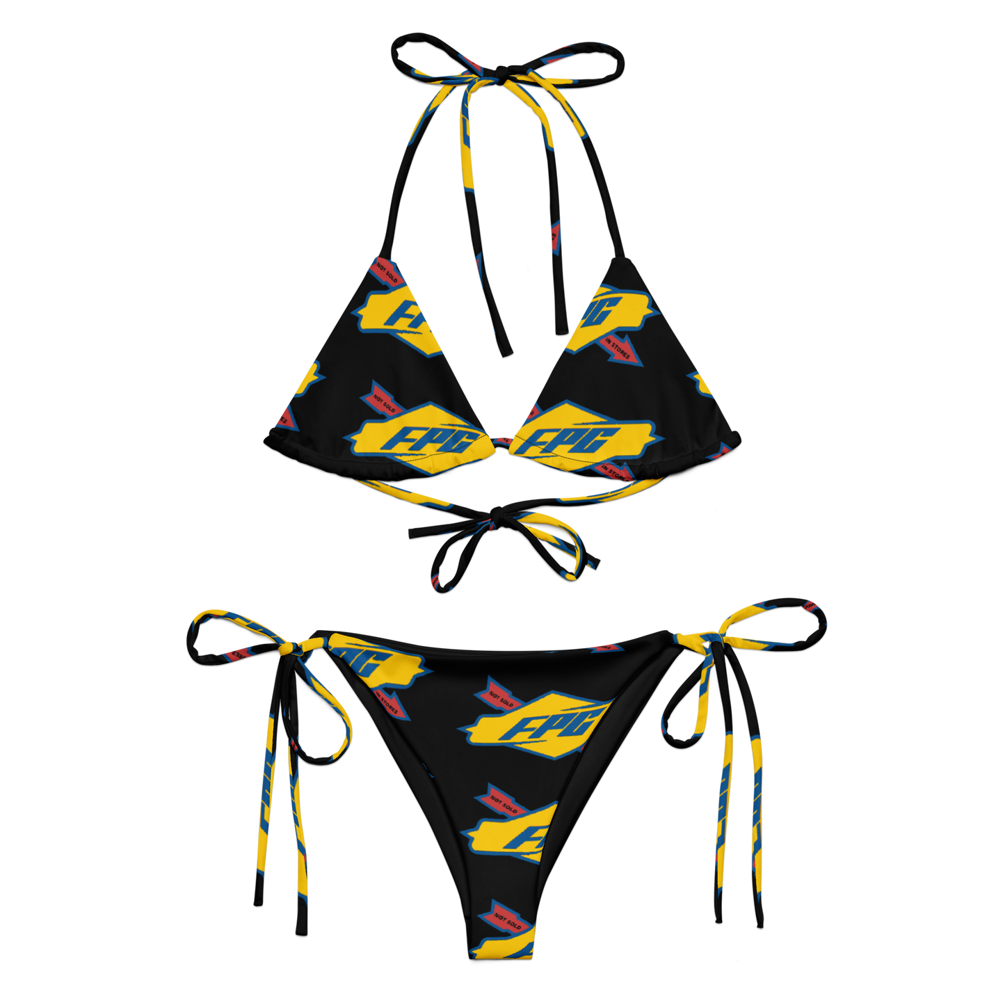FPG All-over print string bikini