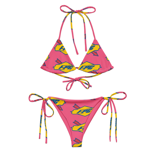 FPG All-over print string bikini