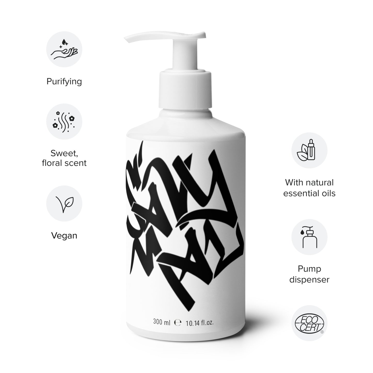 SavyMal x Floral hand & body wash