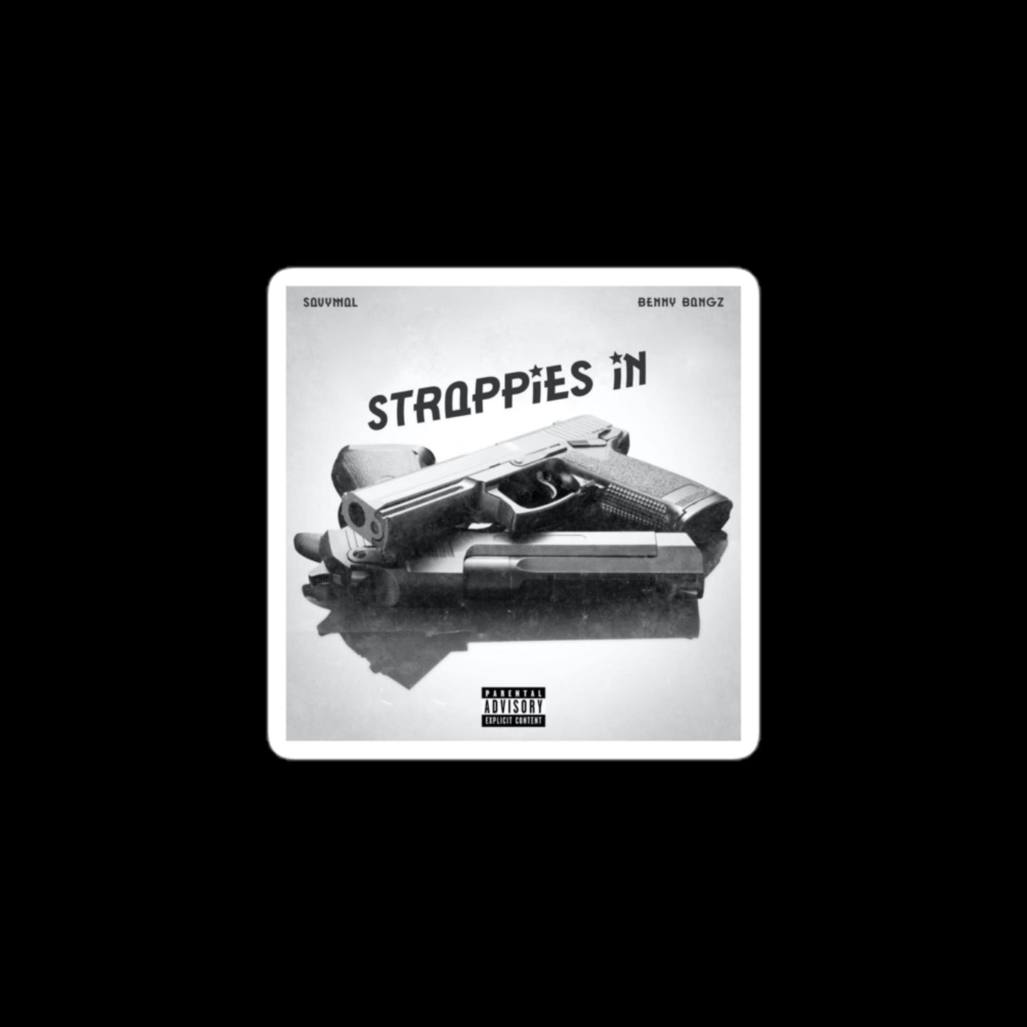 STRAPPIES Bubble-free stickers