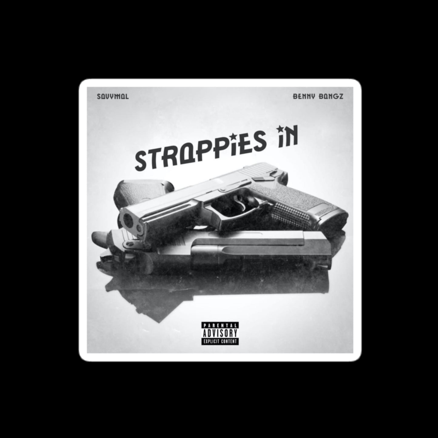 STRAPPIES Bubble-free stickers