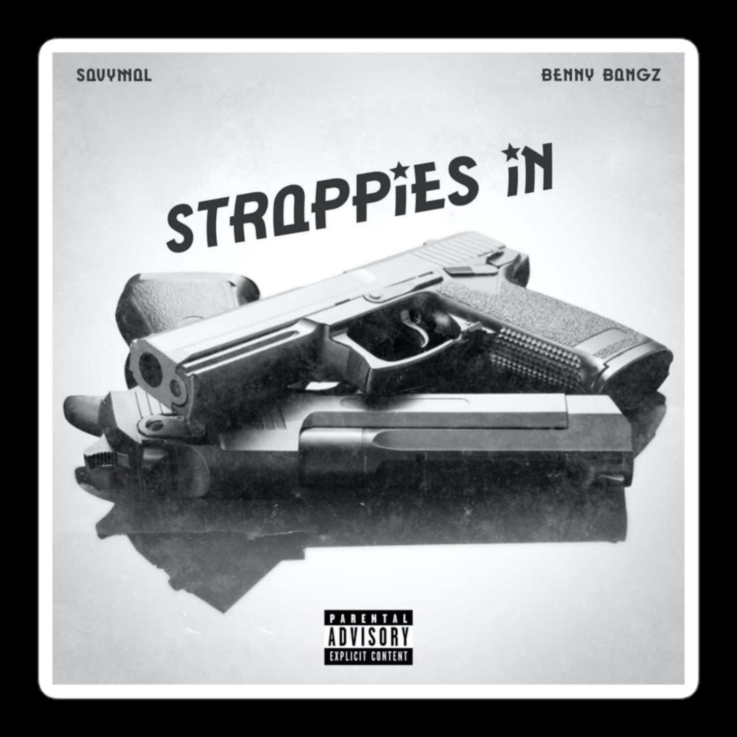 STRAPPIES Bubble-free stickers