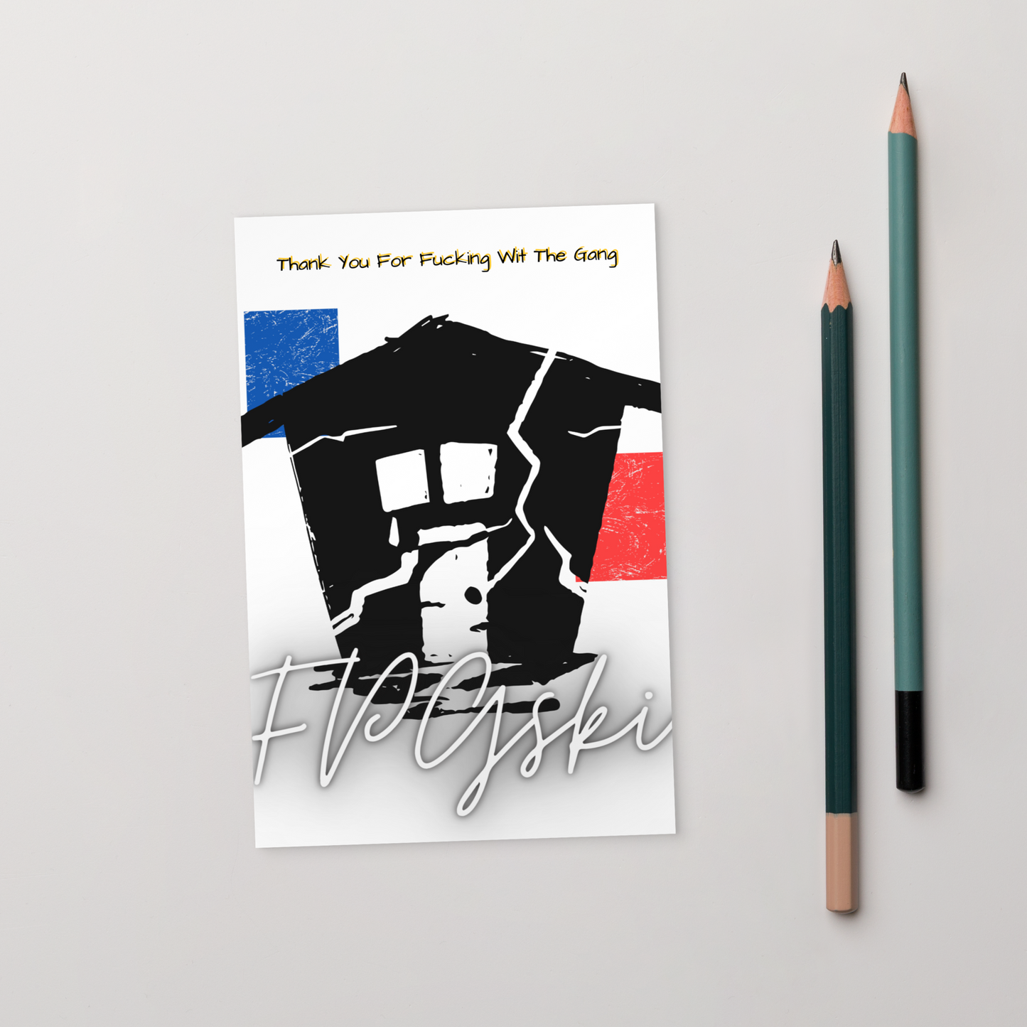 FPZ Q Standard Postcard