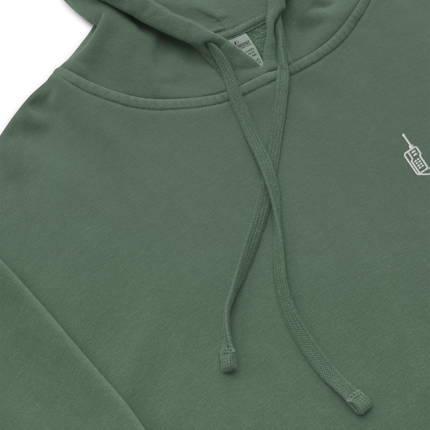 FPG DEPT. pigment-dyed hoodie