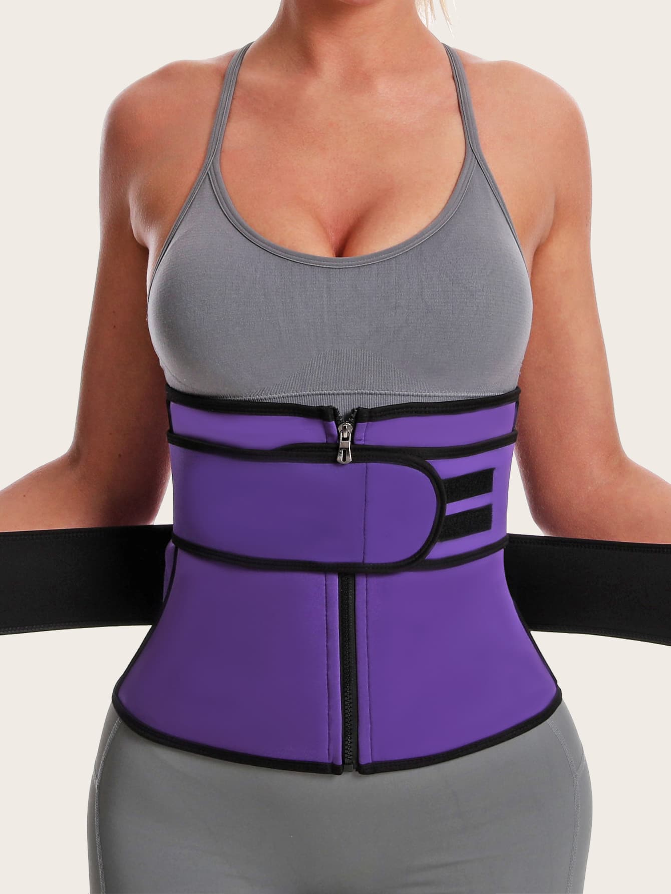FPG x Synthetic Rubber Sports Yoga Fitness Corset