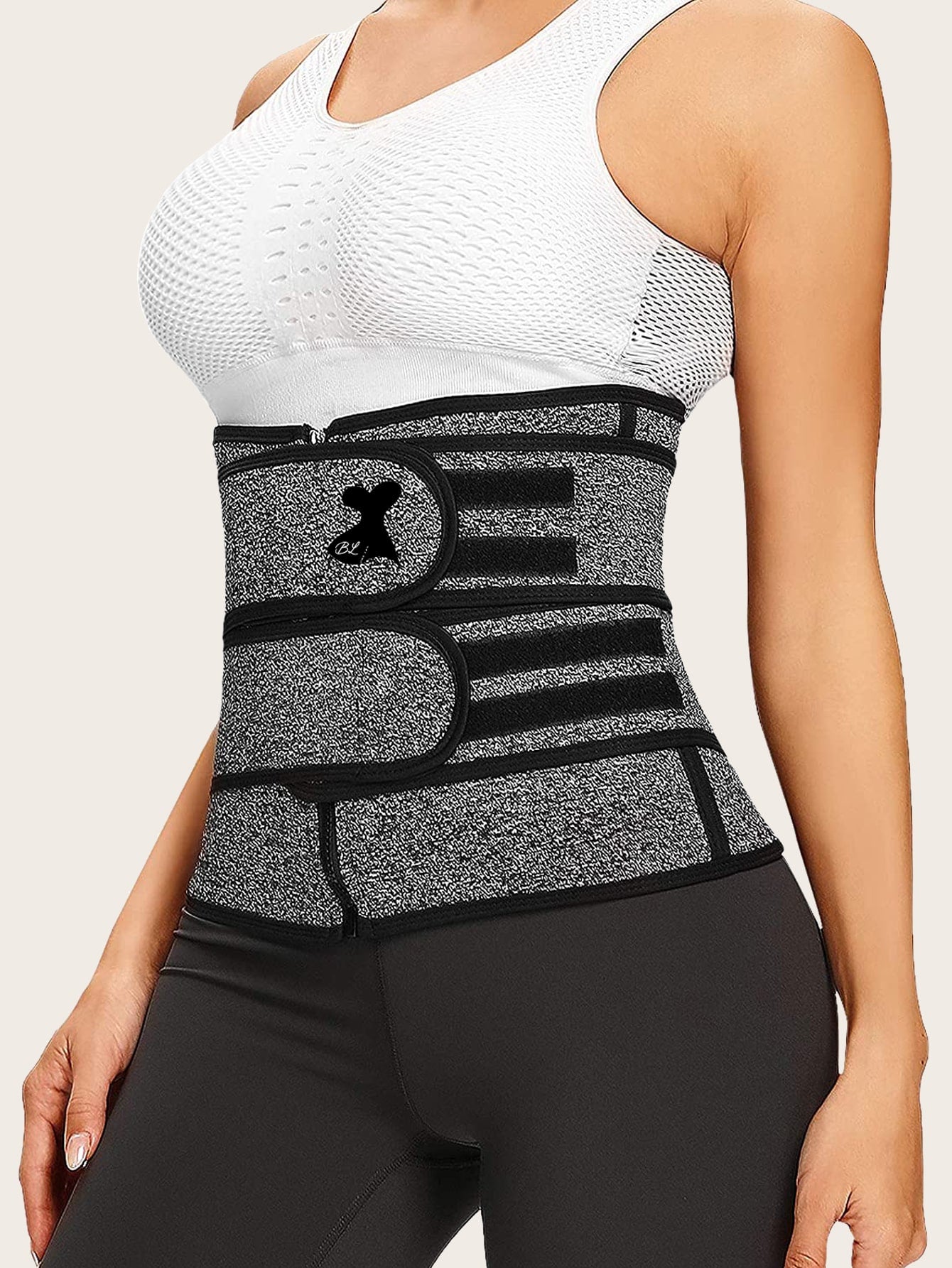 FPG x Synthetic Rubber Sports Yoga Fitness Corset