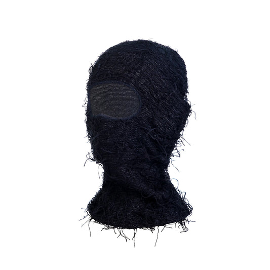 FPG x Distressed Knitted Full Face Ski Mask