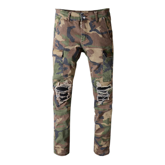 FPG x Camouflage Cargo Jean Pants